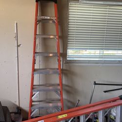8 Ft Werner Ladder In Almost New Shape