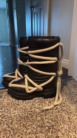 Rick owens Lunar Mega Tractor Boot