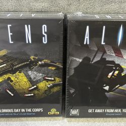 ALIENS miniatures Board Game + Expansion 