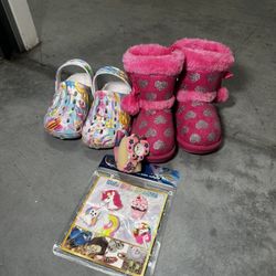 Girls Christmas Bundle Set With Gift Bag