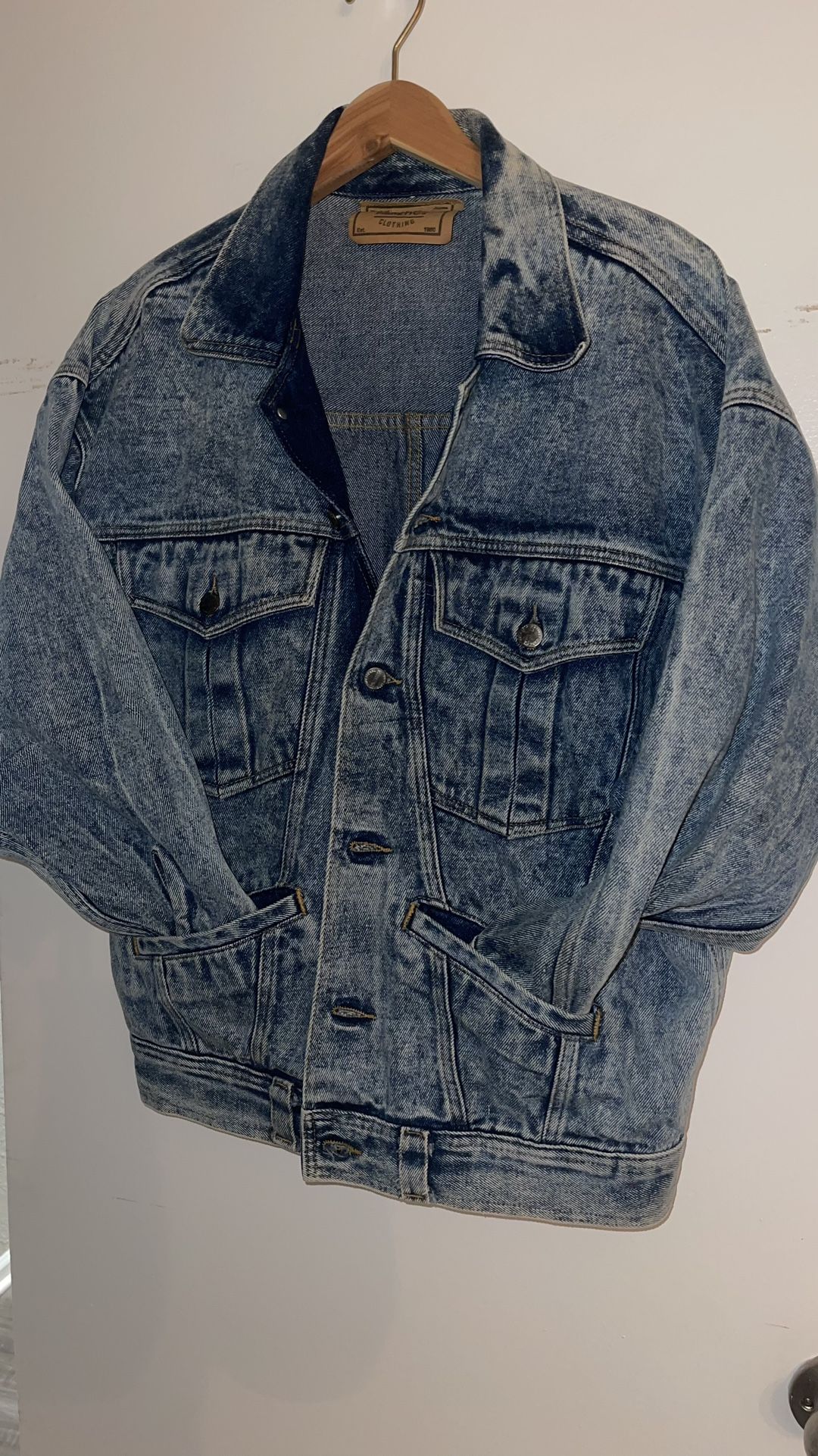 Palmettos Denim Jean Jacket Size L