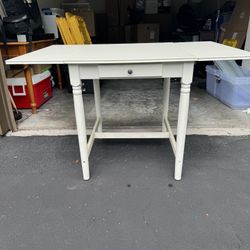 White Drop Leaf Dining Table