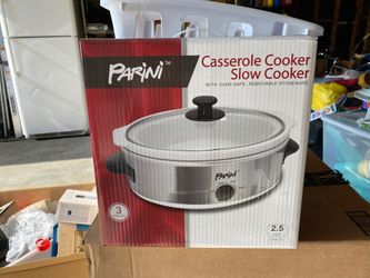 Parini Casserole Cooker Slow Cooker