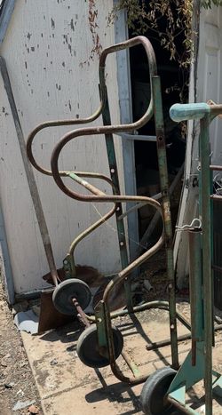 Greenlee 911 Tubular Steel Wire Reel Carts