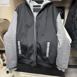 Hoodie Jacket Fleece Lined