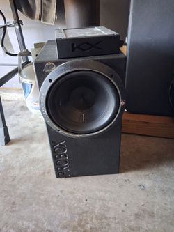 Speakers and amplifier