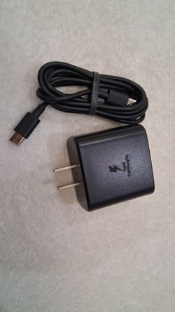 USB fast charger and c to c cable $5 each new