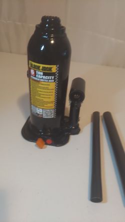 Black Jack 6 Ton Welded Steel Bottle Jack, T90613W