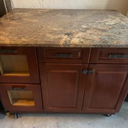 Selling Everything! Kitchen island, Lamps, Tables, More