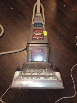 HooverSteamVac Widepath- America's Best Selling Upright Hot Water Extractor! With Multi-speed 6 Rotating Brush Technology 