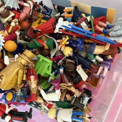 Playmobil Lot Of Figurines And Accessories 