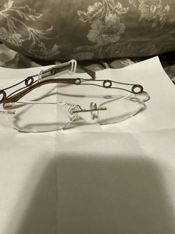 Charmant Eyeglasses Line Art 