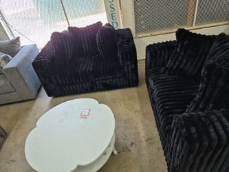 New sofa and love seat
