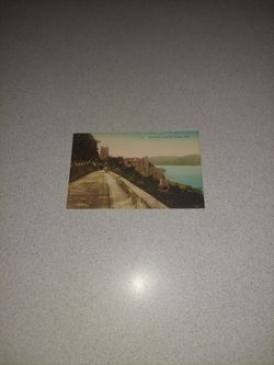 WEDT POINT AND THE HUDSON RIVER. UNUSED POSTCARD