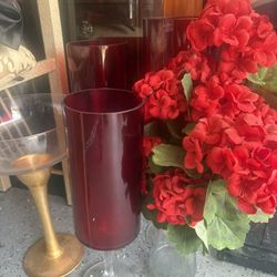 Red Candle Stands