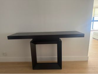 Entryway Console in solid wood