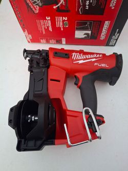 Milwaukee M18 FUEL Brushless Coil Roofing Nailer (tool only)