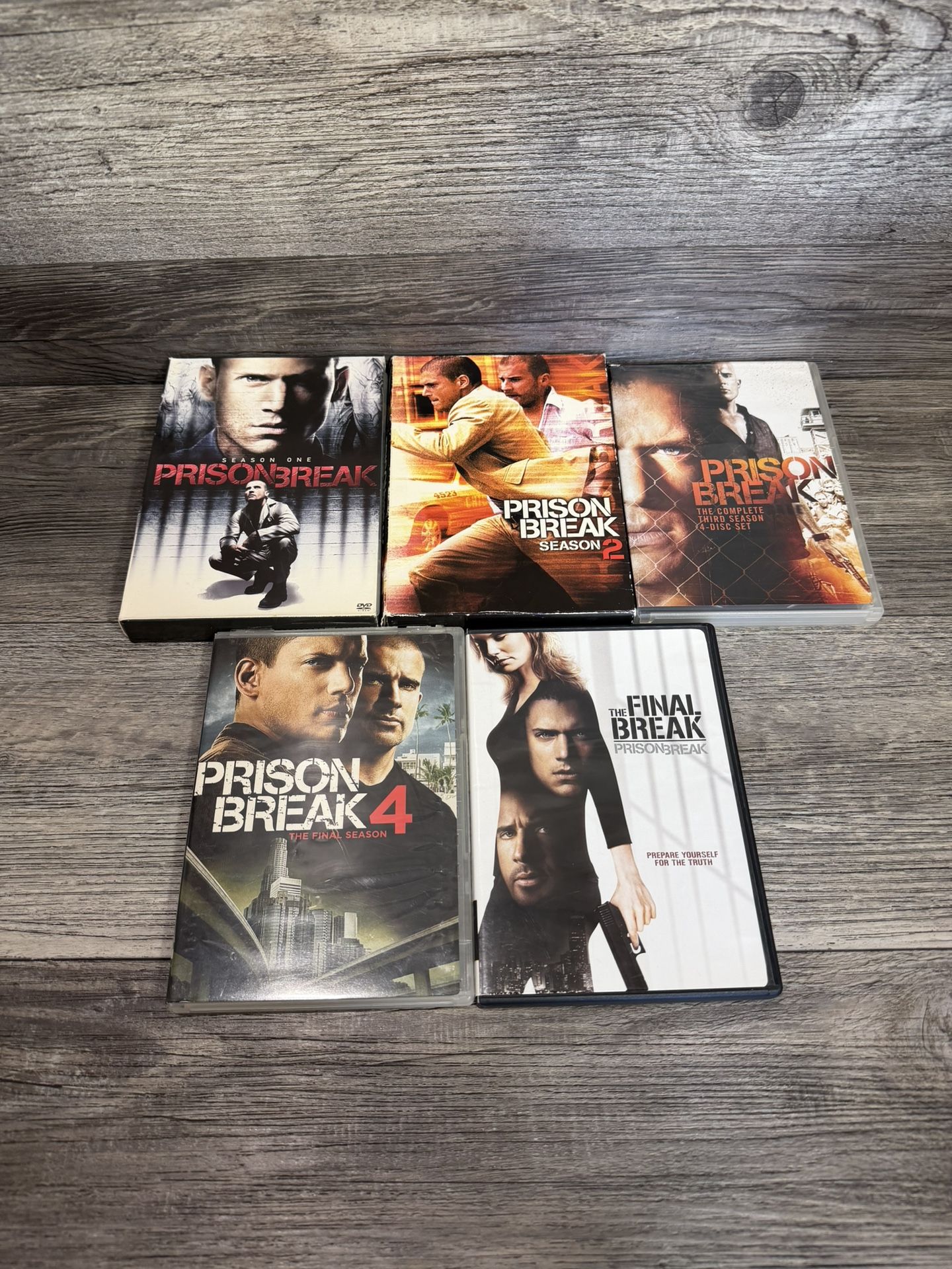 Prison Break Complete Original Series On DVD - Excellent 