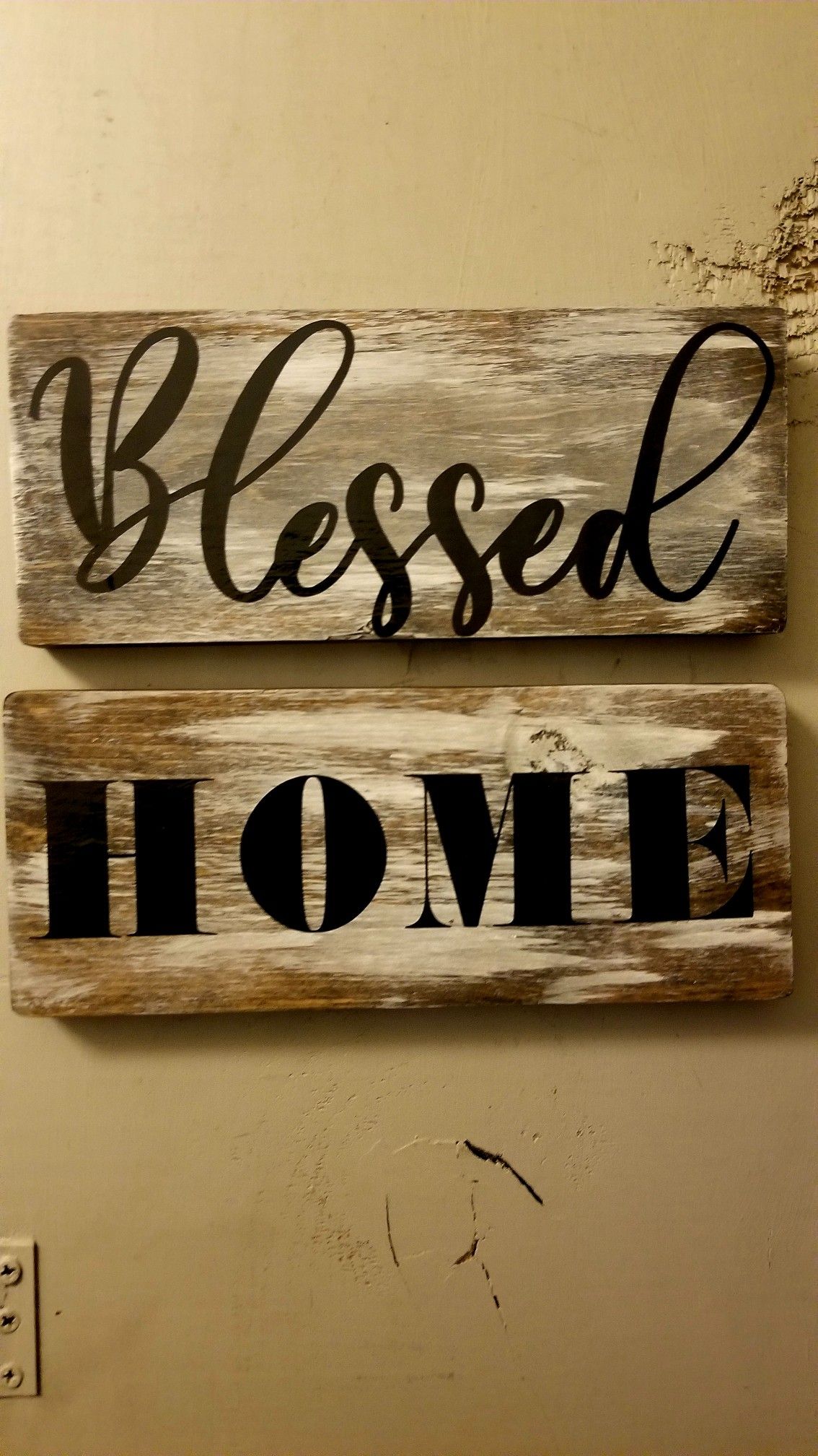 Custom wood signs