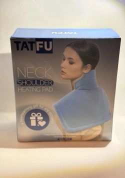TATFU MW-01 Neck & Shoulder Heating Pad | 6 Heat/4 Time Setting | Auto-Off | New