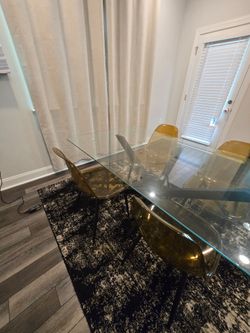 Glass Dining Table