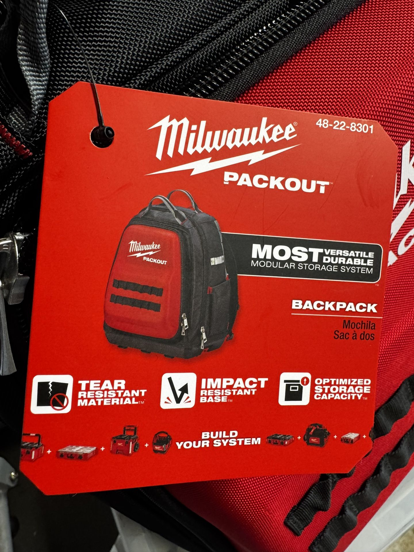 Milwaukee Backpack