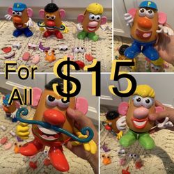 $15 Potato Head Bundle with accessories all included in great condition perfect for sensory skills