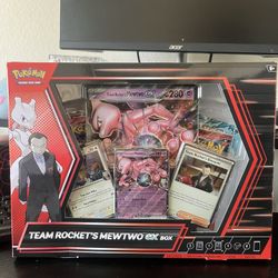 Destined Rivals | Team Rocket’s Mewtwo Ex Box | Check Description