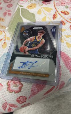 BRANDIN PODZIEMSKI SIGNED CARD