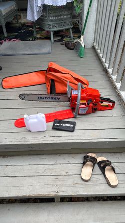 HUYOSEN GAS CHAIN  SAW 19” blade