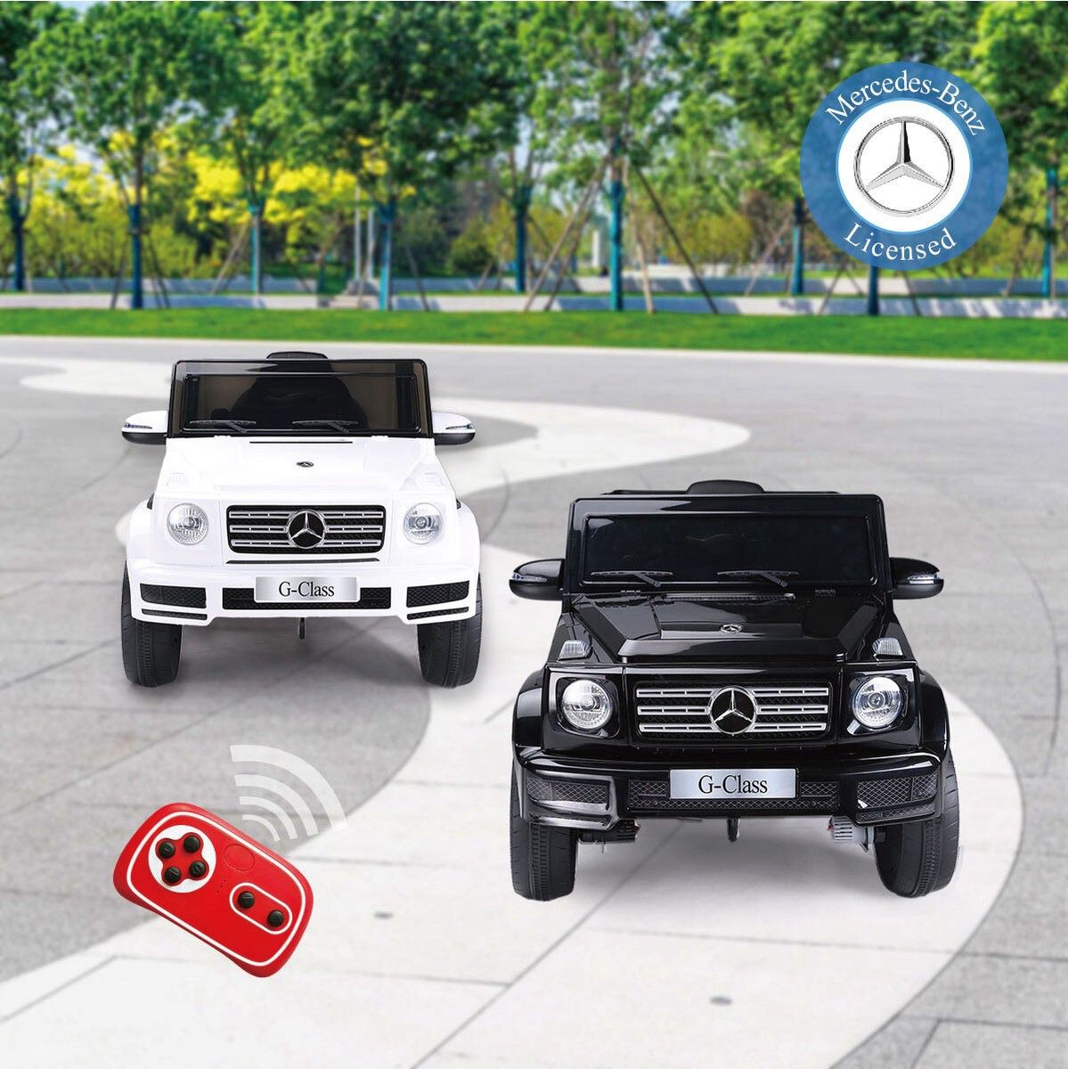 12V Battery Powered Vehicle License Mercedes-Benz G63 Children Ride in Car with Remote Control