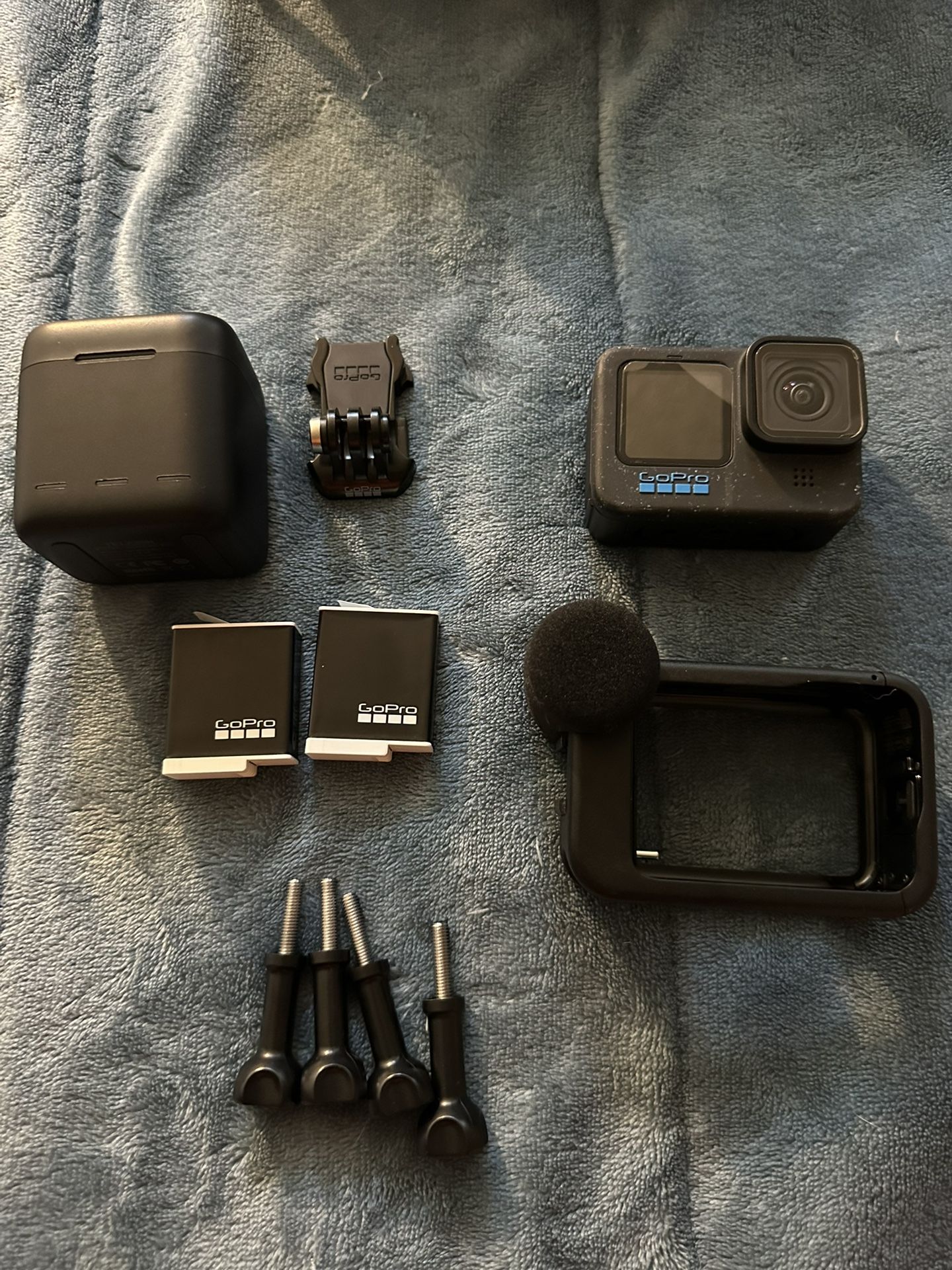 GoPro Hero 12 Black Action Camera With Accessories.