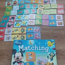 Disney Matching Puzzle Game