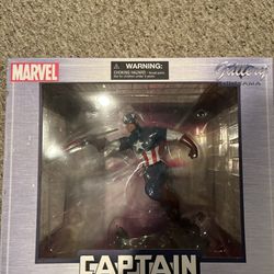 Marvel Gallery Captain America Diorama Statue