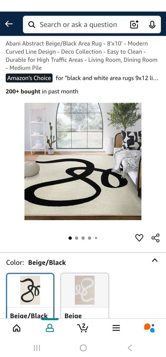 Brand New Area Rug For Sale