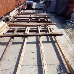 Post And Fence 110 Ft Treated Wood