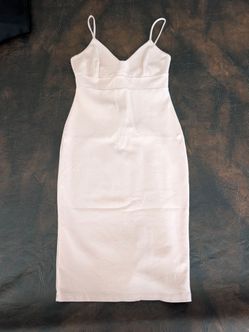Like New! Light Pink Midi Dress  - Small