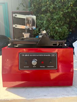 YM-600B tabletop electric ink pad printing and coding machine