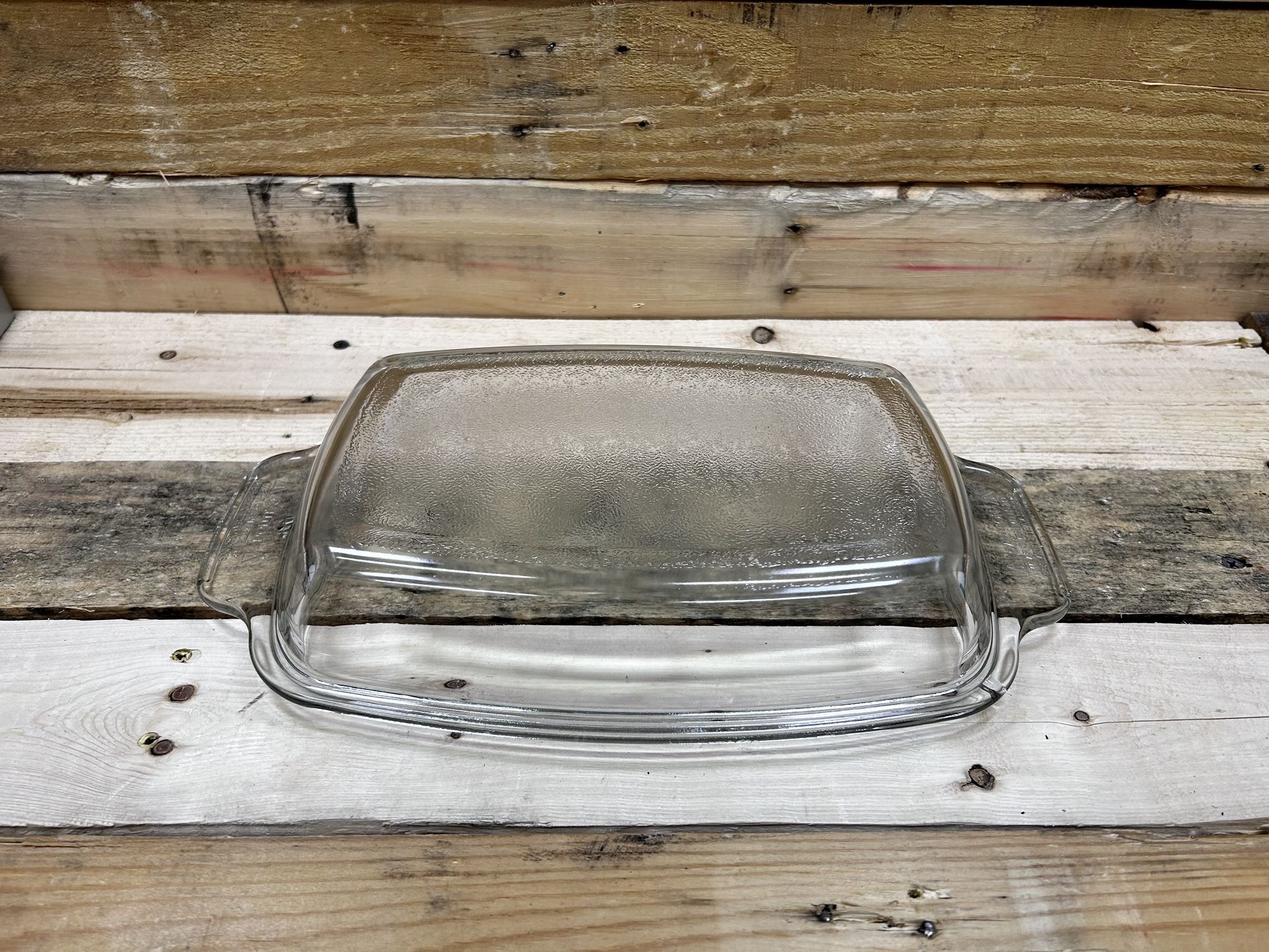 Vintage West Bend Slow Cooker Replacement Glass Lid 4 / 6 qt  Rectangle