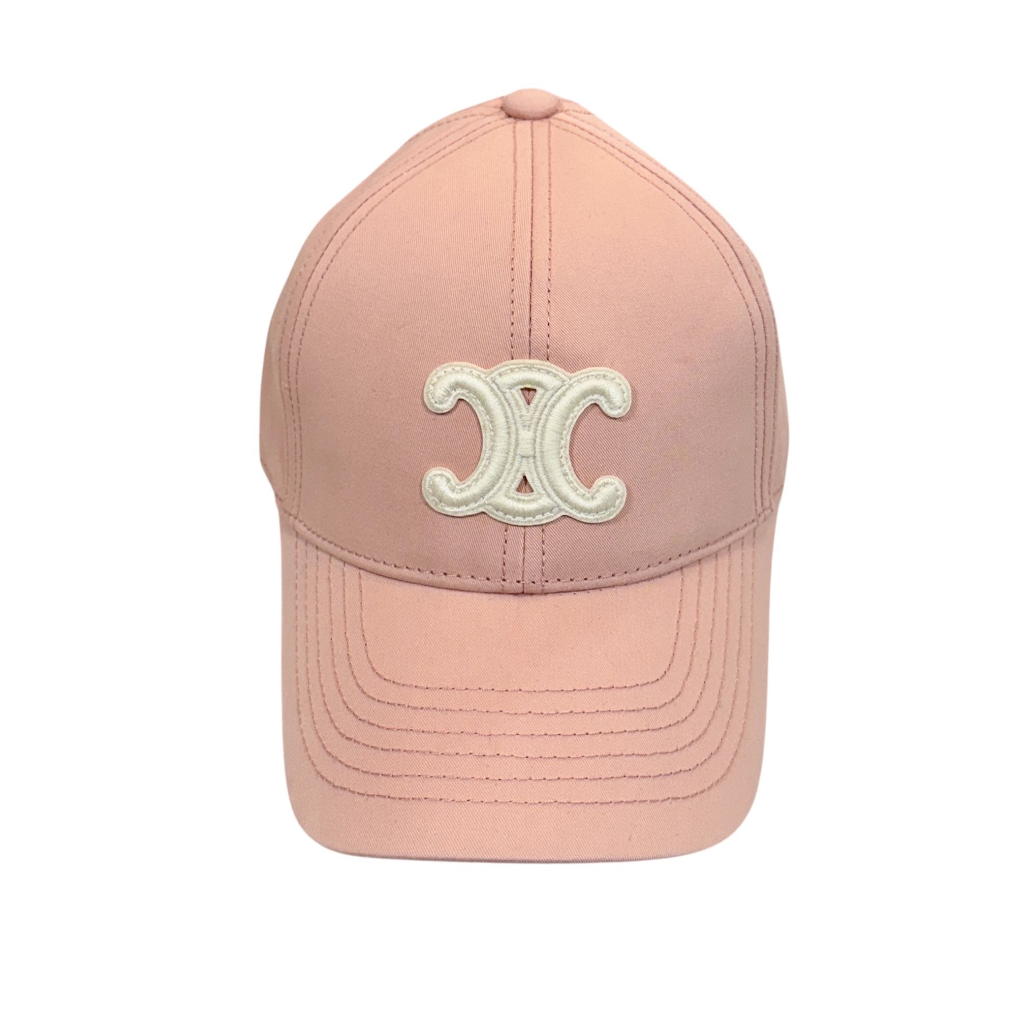 Celine Triomphe Baseball Cap In Cottton