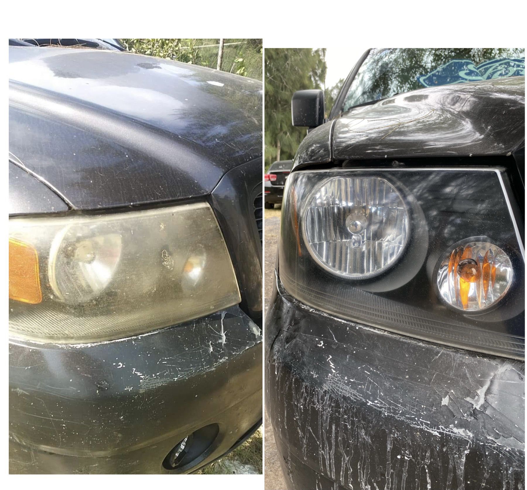 Headlight restoration $40