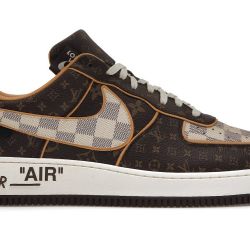 Nike Louis Vuitton Airforce 1 Low Monogram Brown Damier Azur Size 11