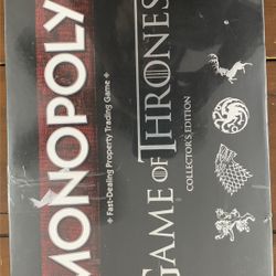 Monopoly Game of Thrones Collectors Edition NEW