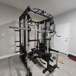 ‼️✅FREE DELIVERY/INSTALL 🚚🛠️ ULTIMATE Smith Machine 200🔥 