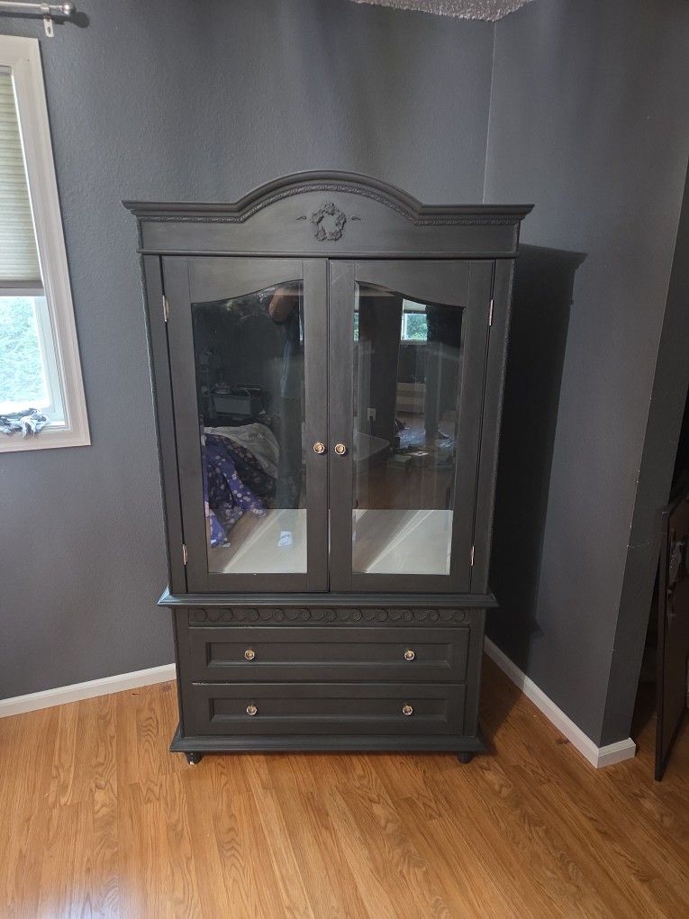 Grey Armoire 