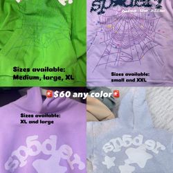 🕷️spider Hoodies🕸️