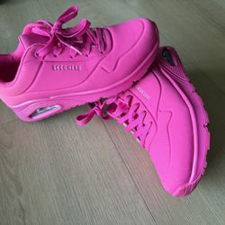 Women’s Sketchers Uno - Hot pink (8.5)