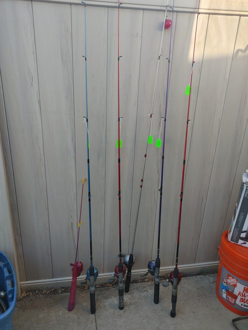 Fresh Water Fishing Poles