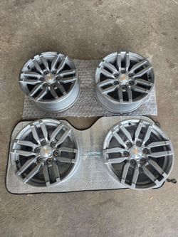Chevrolet Colorado 2023 - 2026 17' Alloy Wheels with Tpms Sensors