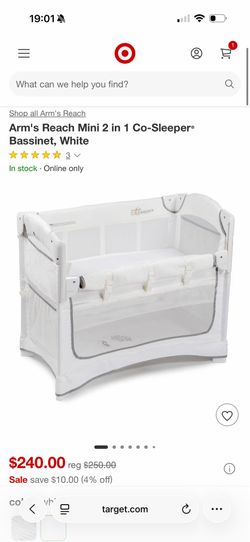 Baby bassinet and co-sleeper